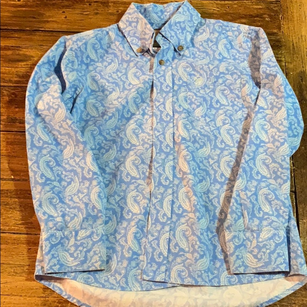 Boys Wrangler shirt size Medium